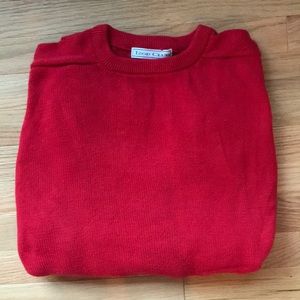 Men’s IZOD CLUB red, crew neck sweater
